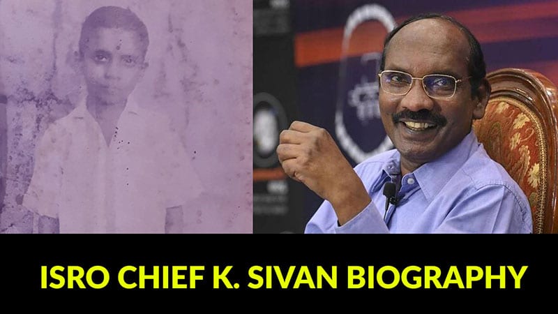 ISRO chief K. Sivan Biography in Hindi