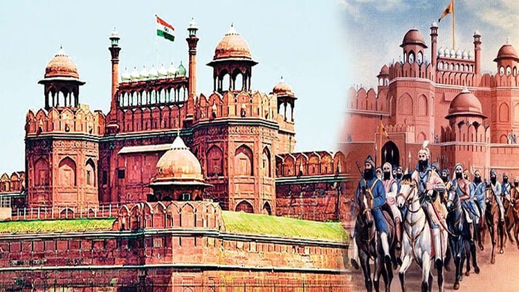 red fort history in hindi