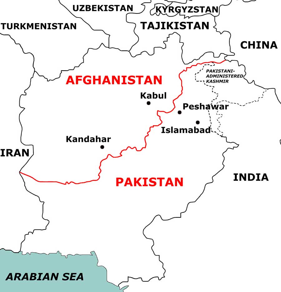 Durand line afghanistan pakistan border