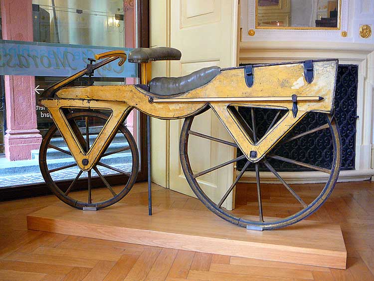 Draisine or Laufmaschine Archetype of the Bicycle