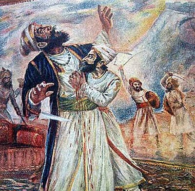 Shivaji maharaj killing afzal khan